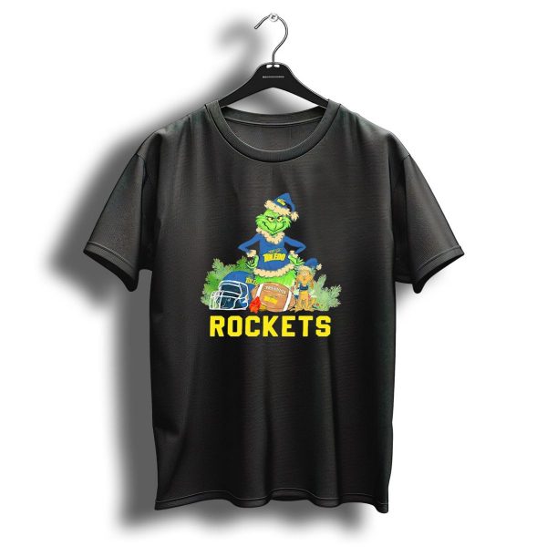 Grinch Toledo Rockets Christmas Football Festive Spirit T Shirt 1 t shirt 1