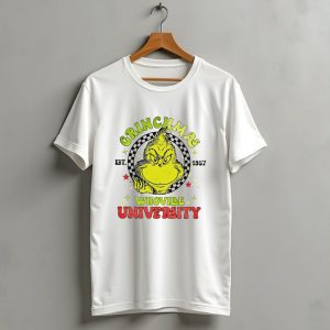 Grinchmas Whoville University Estkids T Shirt F1957 Christmas T-Shirt
