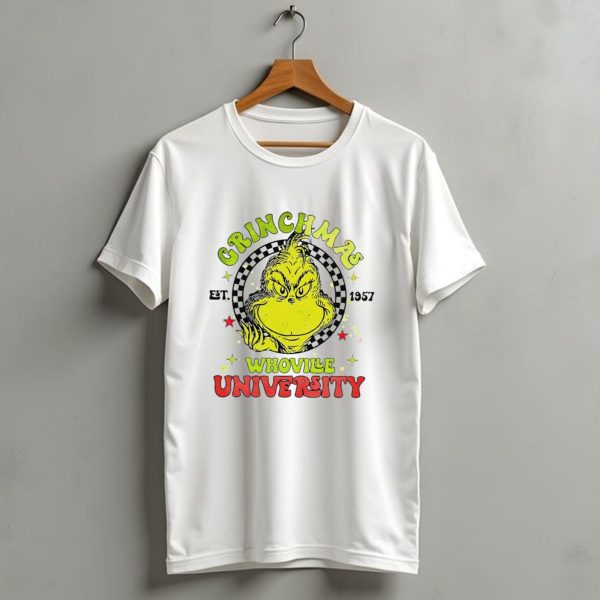 Grinchmas Whoville University Estkids t shirt f1957 Christmas T Shirt 1 t shirt 1