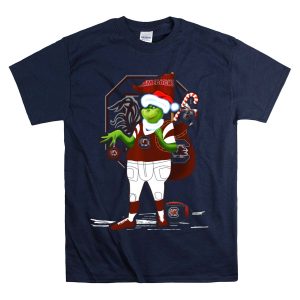 Grinchxmas Gamecocks Holiday Cheer South Carolina Football Fan Gear T-Shirt