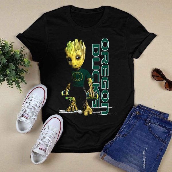 Groot Oregon Ducks Football T Shirt 1