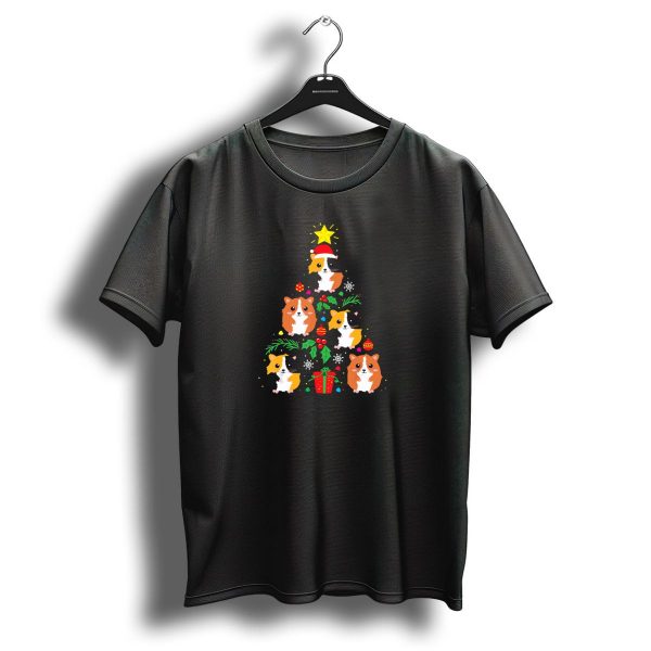 Guinea Pig Christmas Tree With Santa Hat And Ornaments T Shirt 1 t shirt 1