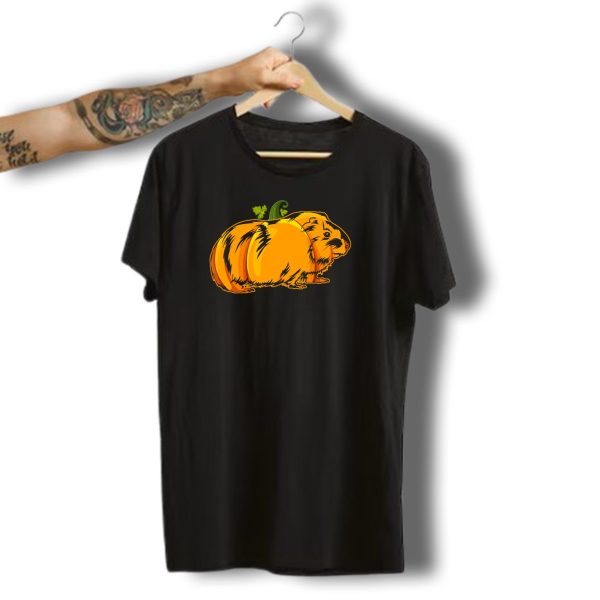Guinea Pig Pumpkin Halloween Crossover T Shirt t shirt 1