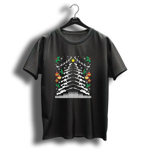 Guns Ar 15 2Nd Amendment Christmas Tree Funny Long Holiday T-Shirt