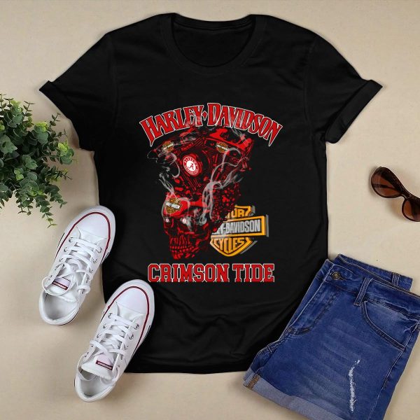 HD Alabama Crimson Tide T Shirt Style 1 Black 1