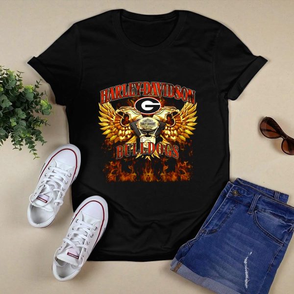 HD Georgia Bulldogs T Shirt 1