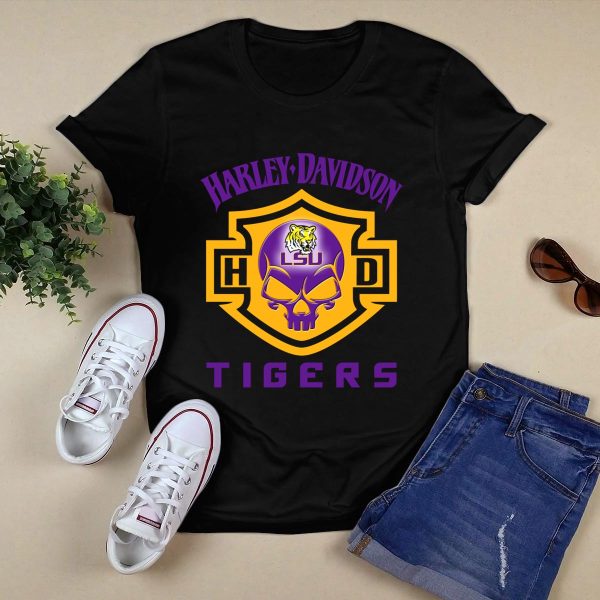 HD Lsu Tigers Ncaa Football Fans Hd 127 T Shirt Black 1