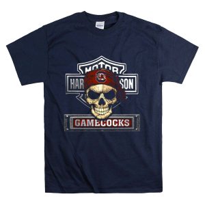 Hd Motorcycle Skull South Carolina Gamecocks T-Shirt