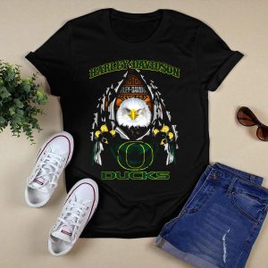 Hd Motorcycles Oregon Ducks Eagles T-Shirt