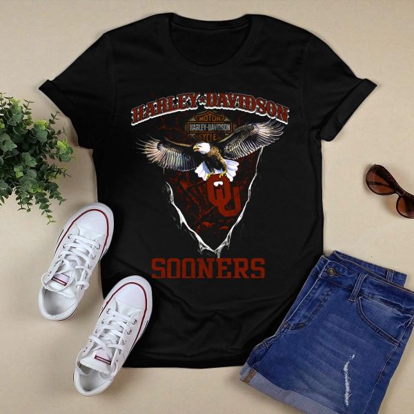 HD Oklahoma Sooners Eagle T Shirt 1