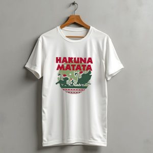 Hakuna Matata Disney Christmas The Lion King Holiday Festive Edition T Shirt 1
