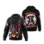 Halloween Alabama Crimson Feel The Tide All-Over Print Hoodie