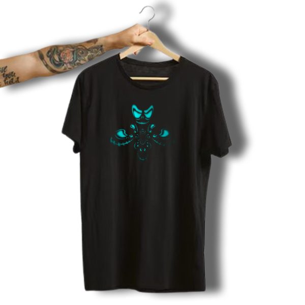 Halloween Angry Blue Pumpkin Group T Shirt t shirt 1