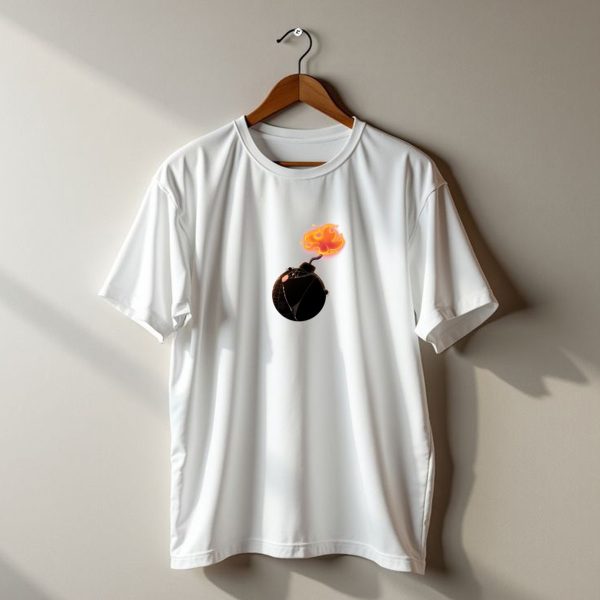 Halloween Bomb Squad Spider Web Fuse Flame T Shirt t shirt 1
