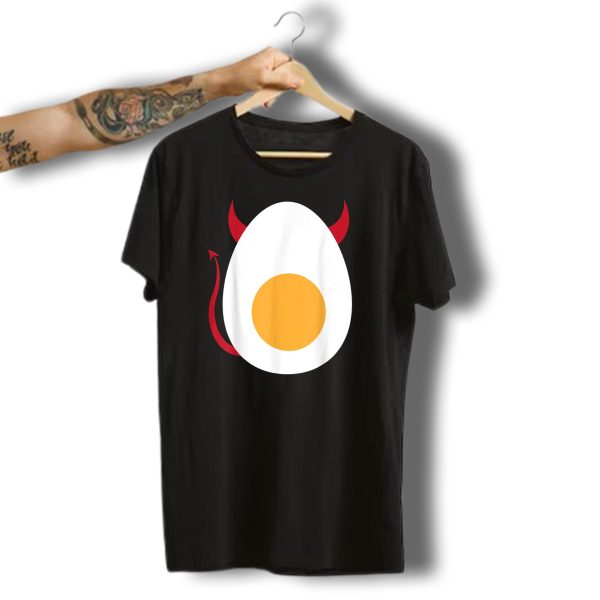 Halloween Deviled Egg Funny Cool Boiled Egg 6G T Shirt t shirt 1