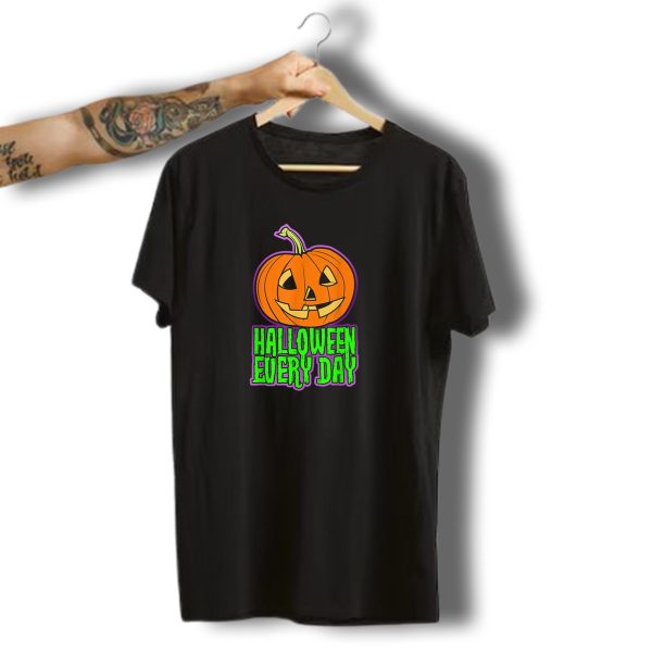 Halloween Every Day Pumpkin Jack O Lantern T Shirt t shirt 1