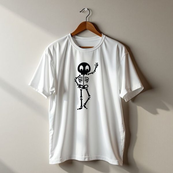 Halloween Funny Skeleton Googly Eyes T Shirt t shirt 1