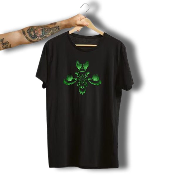Halloween Green Angry Pumpkin Group T Shirt t shirt 1