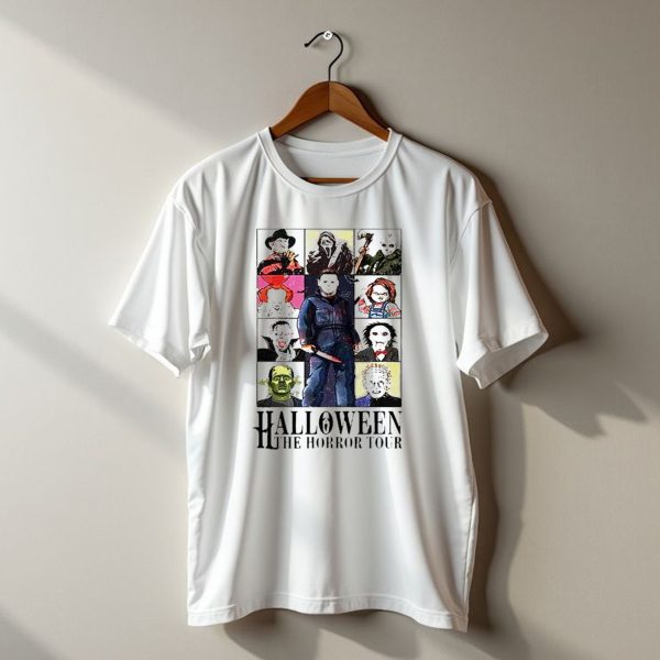 Halloween Horror Movie Characters The Horror Tour T Shirt t shirt 1
