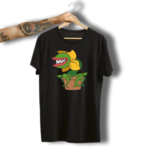 Halloween Horror Zombie Monster Flower Plant T Shirt t shirt 1