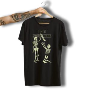 Halloween I Got Your Back Skeletons Mens T-Shirt