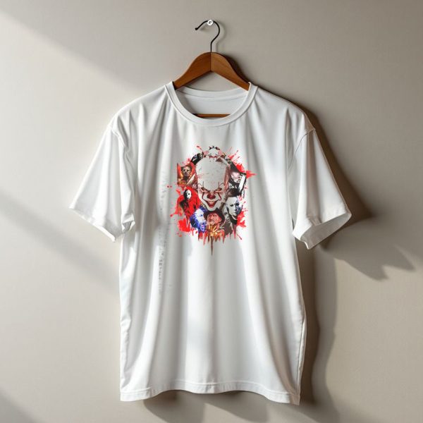 Halloween Killers Pennywise Michael Myers Freddy Krueger T Shirt t shirt 1