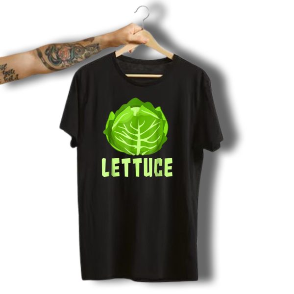 Halloween Lettuce Matching Ghostly Green T Shirt t shirt 1