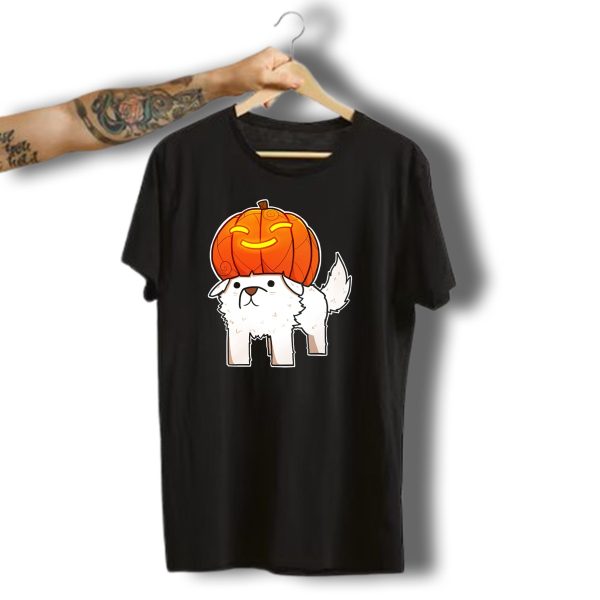 Halloween Pumpkin Dog T Shirt t shirt 1
