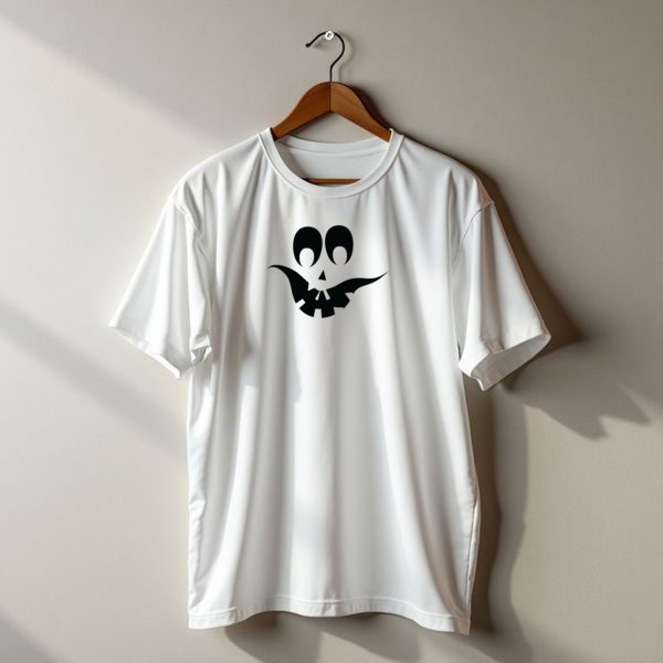 Halloween Pumpkin Funny Jack OLantern Scary Face Smile Pun T Shirt t shirt 1