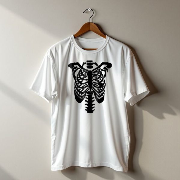 Halloween Rib Cage Exoskeleton T Shirt 1 t shirt 1