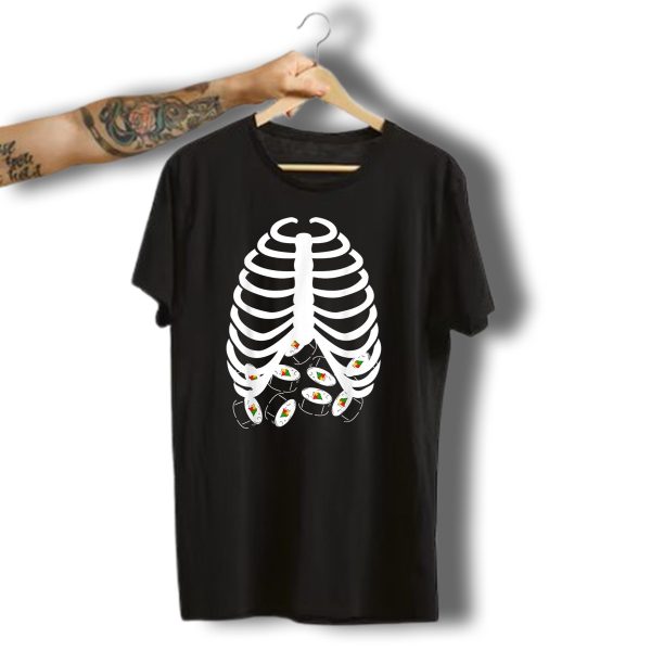 Halloween Skeleton Rib Cage Sushi Costume For Adults Youth Kids T Shirt 1 t shirt 1