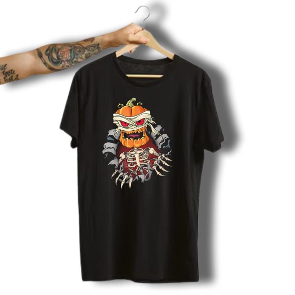 Halloween Skeleton Zombie Pumpkin Mummy Horror T Shirt t shirt 1 1