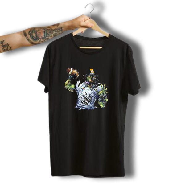 Halloween Skull Pittsburgh Steeler Football Horror Fan T Shirt t shirt 1