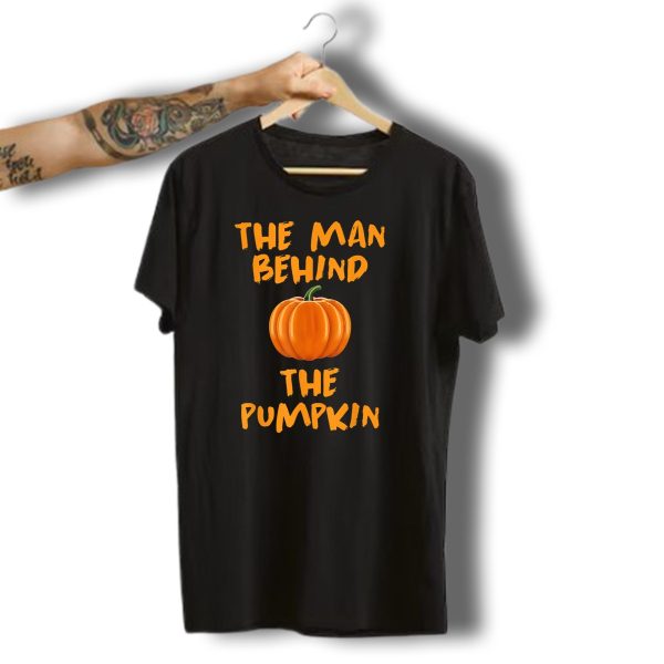 Halloween The Man Behind The Pumpkin T Shirt t shirt 1