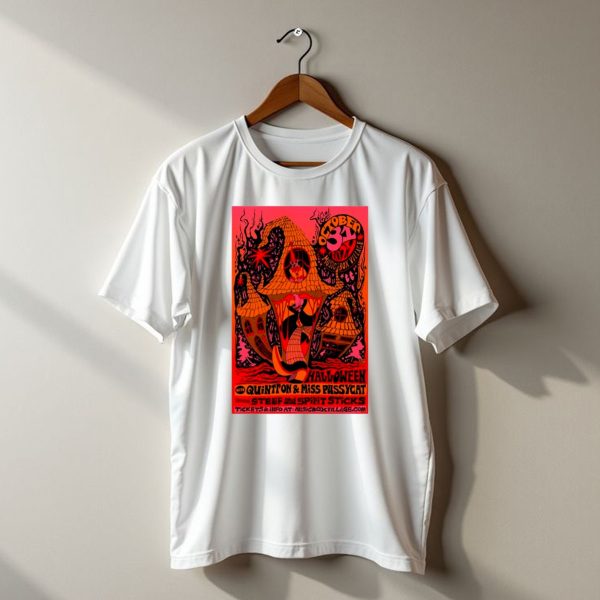 Halloween With Quintron And Miss Pussycat Steef And Spirit Sticks October 31 T Shirt t shirt 1