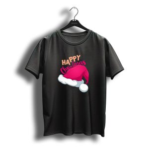 Happy Christmas Santa Claus Hat T-Shirt