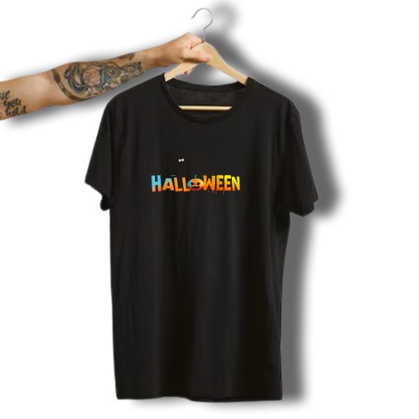 Happy Halloween Colorful Bat Pumpkin T Shirt t shirt 1