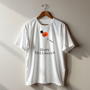 Happy Halloween Dancing Pumpkin Skeleton T-Shirt