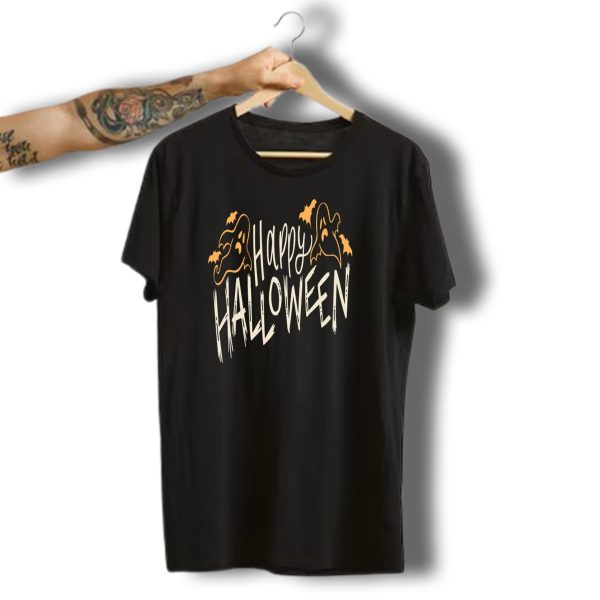 Happy Halloween Pumpkin Ghost Witch Zombie Vampire T Shirt t shirt 1