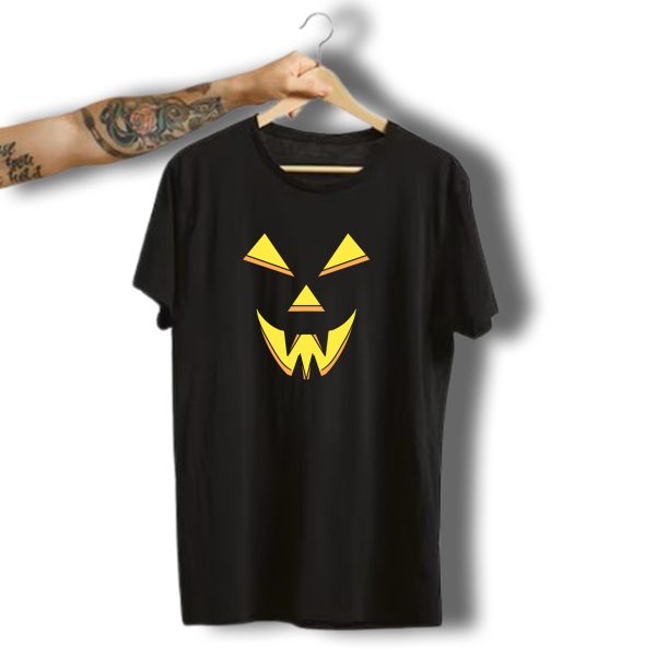 Happy Halloween Pumpkin Grotesque Face Spooky Gift Idea T Shirt t shirt 1