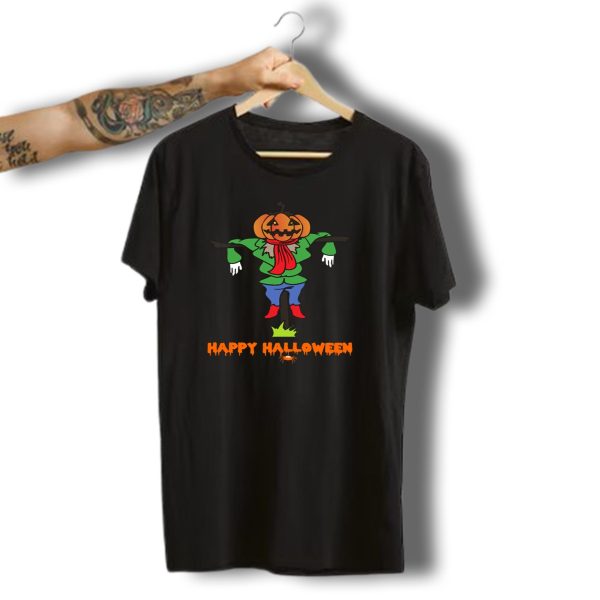 Happy Halloween Trick Or Treat Pumpkin Horror Scarecrow T Shirt t shirt 1
