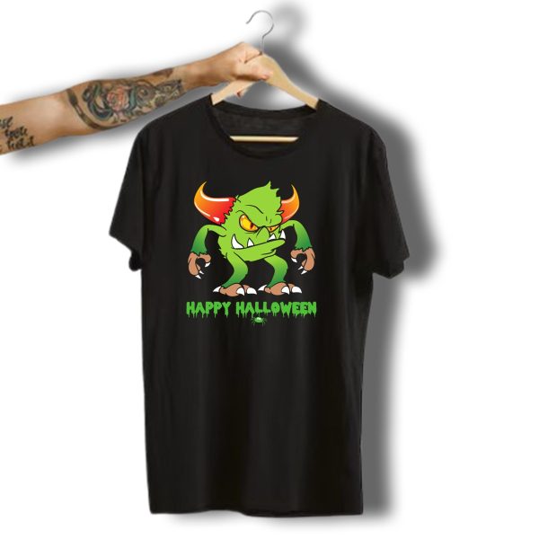 Happy Halloween Trick Or Treat Zombie Horror Monster T Shirt t shirt 1