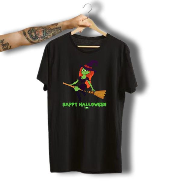 Happy Halloween Witch Pumpkin Monster Zombie Horror T Shirt t shirt 1 1