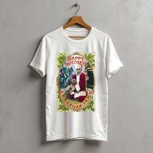 Happy Holidays From Less Than Jake Santa Skeleton Christmas Tree T-Shirt