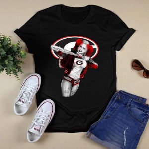 Harley Quinn Georgia Bulldogs T-Shirt