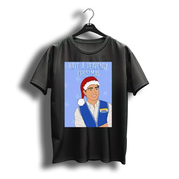 Have A Heavenly Christmas With Santa Hat Jonah From Superstore T Shirt t shirt 1