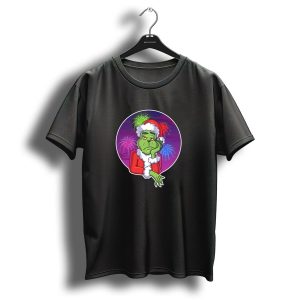 Have A Meh Rry Grumpy Green Christmas With Fireworks T Shirt 1