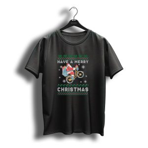 Have A Merry Christmas Santa Bike Ride T-Shirt