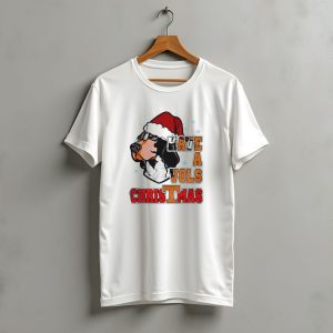 Have A Vols Christmas With Tennessee Volunteers Dog Santa Hat T-Shirt
