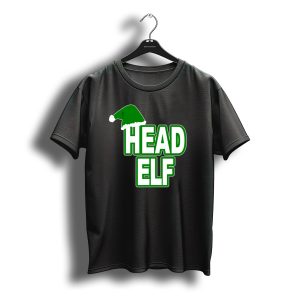 Head Elf Christmas Santa'S Elf T-Shirt